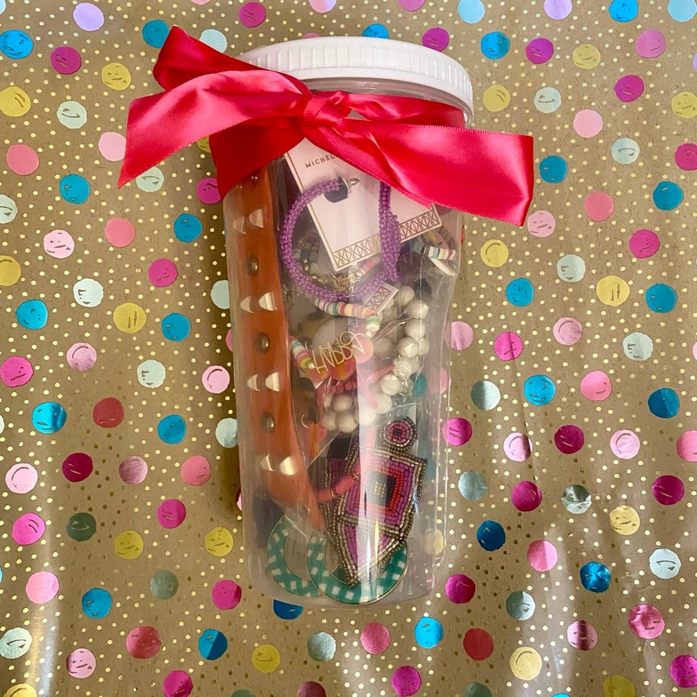 Colorful Jewelry mystery Jar